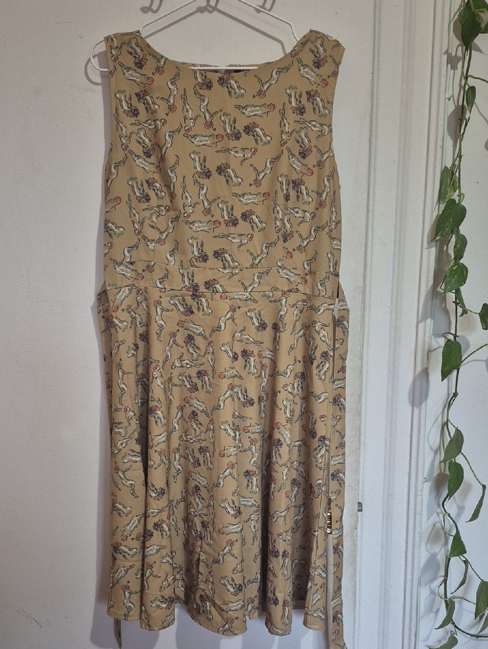 Oten Romantic Printed Dress